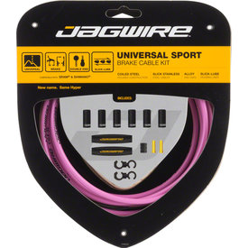 Jagwire Jagwire - Universal Sport Brake Cable Kit - Pink