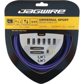 Jagwire Jagwire - Universal Sport Brake Cable Kit - Purple