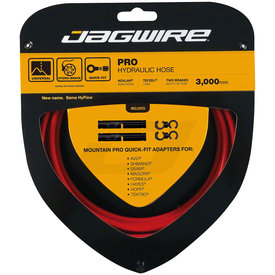 Jagwire Jagwire - Pro Hydraulic Disc Brake Hose Kit - 3000mm - Red
