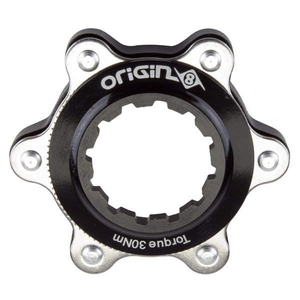 ORIGIN8 Origin 8 - Disc Adapter - Centerlock/6-Bolt - Black