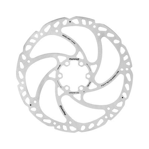 SwissStop - Catalyst One - Disc Brake Rotor - 180mm - 6 Bolt - Silver