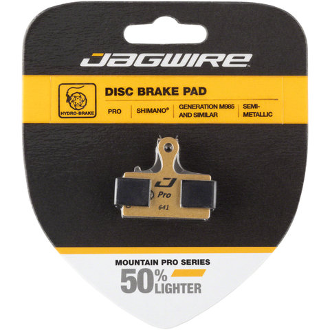 Jagwire - Pro - Disc Brake Pads - Semi-Metallic - For Shimano S700, M615, M6000, M785, M8000, M666, M675, M7000, M9000, M9020, M985, M987