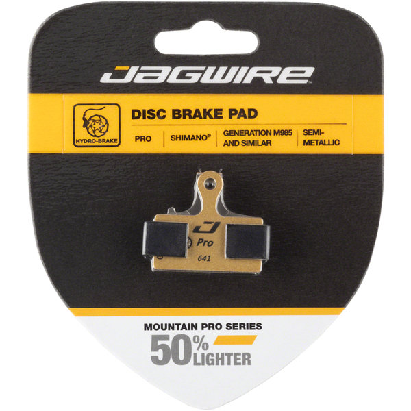 Jagwire Jagwire - Pro - Disc Brake Pads - Semi-Metallic - For Shimano S700, M615, M6000, M785, M8000, M666, M675, M7000, M9000, M9020, M985, M987