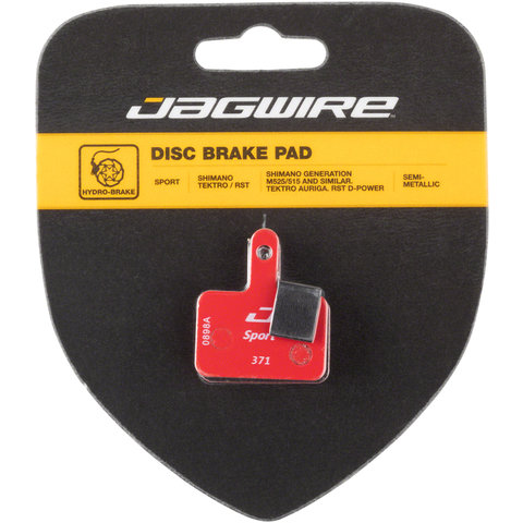 Jagwire - Sport - Disc Brake Pads - Semi-Metallic - For Shimano Acera M3050, Alivio M4050, and Deore M515/M515-LA/M525/T615