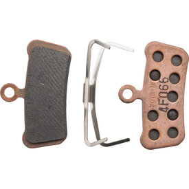 SRAM SRAM - Disc Brake Pads - Sintered Metal - Powerful - For Trail, Guide, and G2, Steel PAIR