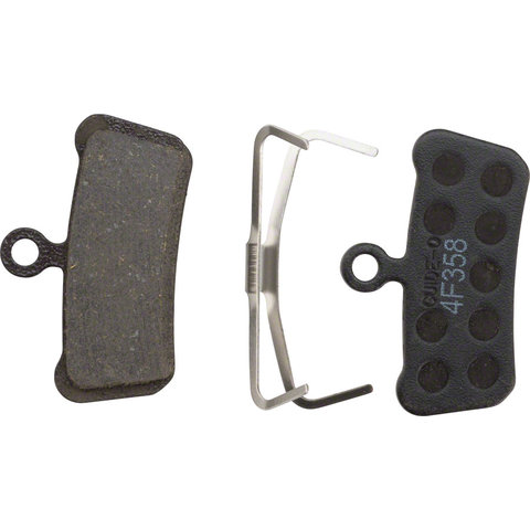 SRAM - Disc Brake Pads - Organic - Quiet - For Trail, Guide, and G2, Steel PAIR