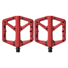  Crank Brothers - Stamp 1 - Pedals - Platform - Composite - 9/16" - Red - Large