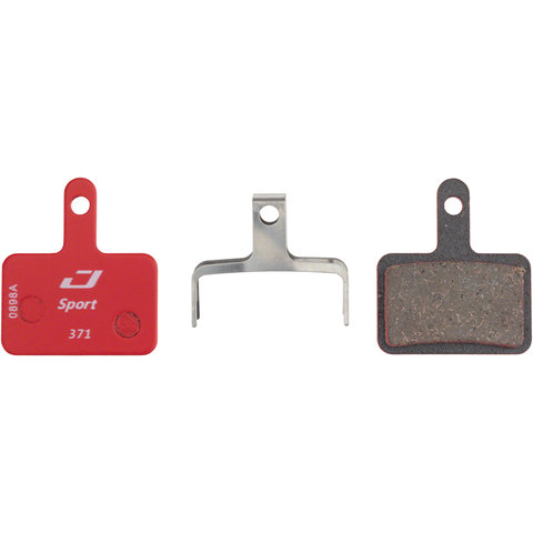 Jagwire - Sport - Disc Brake Pads - Semi-Metallic - For Shimano Acera M3050, Alivio M4050, and Deore M515/M515-LA/M525/T615 (Single)