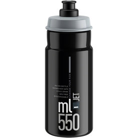 Elite SRL Elite - SRL Jet - Water Bottle - Black/Grey - 550ml
