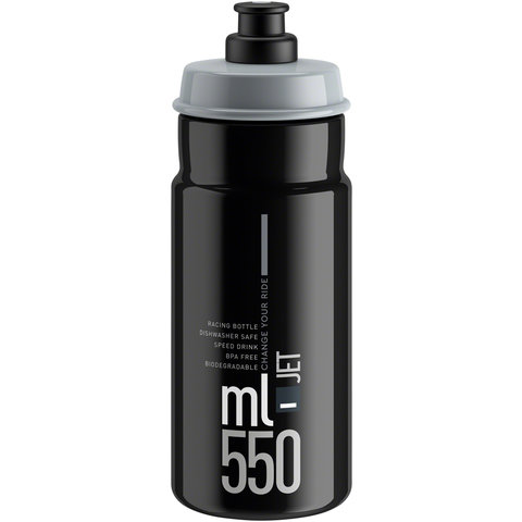 Elite - SRL Jet - Water Bottle - Black/Grey - 550ml
