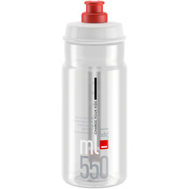 Elite SRL Elite - SRL Jet - Water Bottle - Clear/Red - 550ml