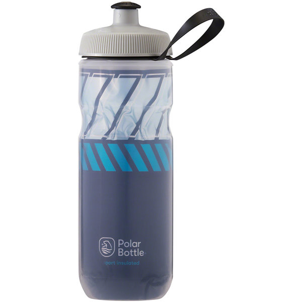 Polar Bottles Polar Bottles - Sport Cap - Insulated - Water Bottle - Tempo/Sky Blue - 20oz