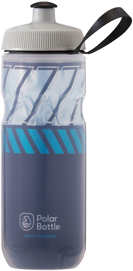 Polar Bottle Insulated Water Bottle (20-Ounce, Graphic Blue)