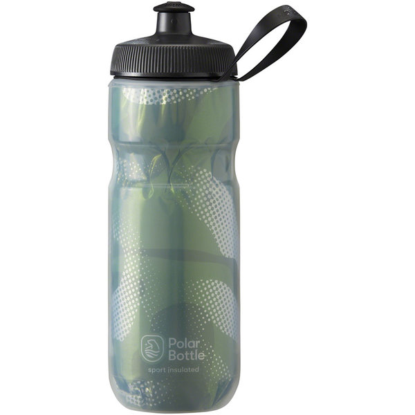 Polar Bottles Polar Bottles - Sport Cap - Insulated - Water Bottle - Contender/Olive Green - 20oz