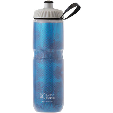 Polar Bottles - Sport Cap - Insulated - Water Bottle - Fly Dye/Electric Blue - 24oz