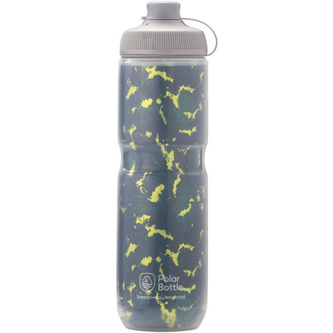 Polar Bottles - Surge Cap w/ Muckguard - Insulated - Water Bottle - Shatter/Forest - 24oz