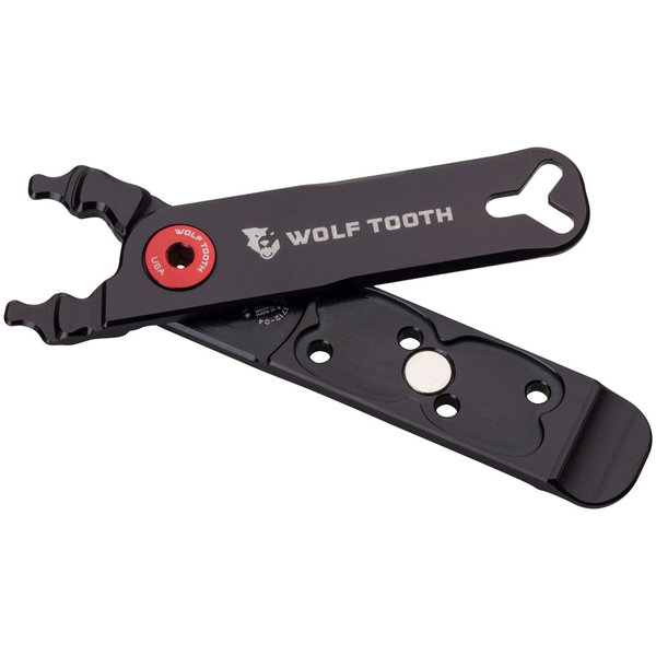 Wolf Tooth Wolf Tooth - Pack Pliers Multi-Tool - Black/Red Bolt