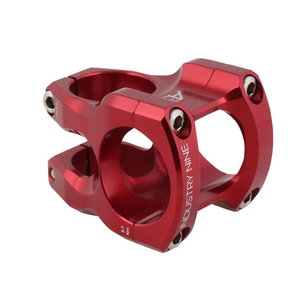  Industry Nine A318 Stem, (31.8mm bars) 30mm  reach - RED