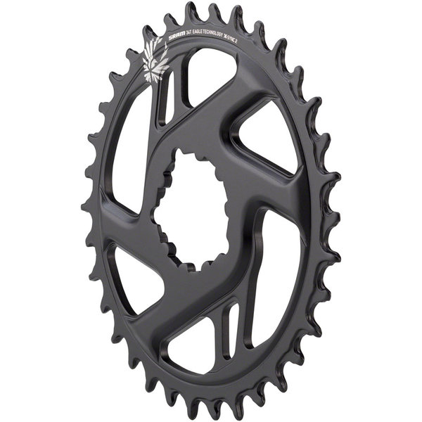 SRAM SRAM GX - X-Sync 2 Eagle - Chainring - 1x - 34T - Cold Forged Direct Mount - Boost 3mm Offset - Black