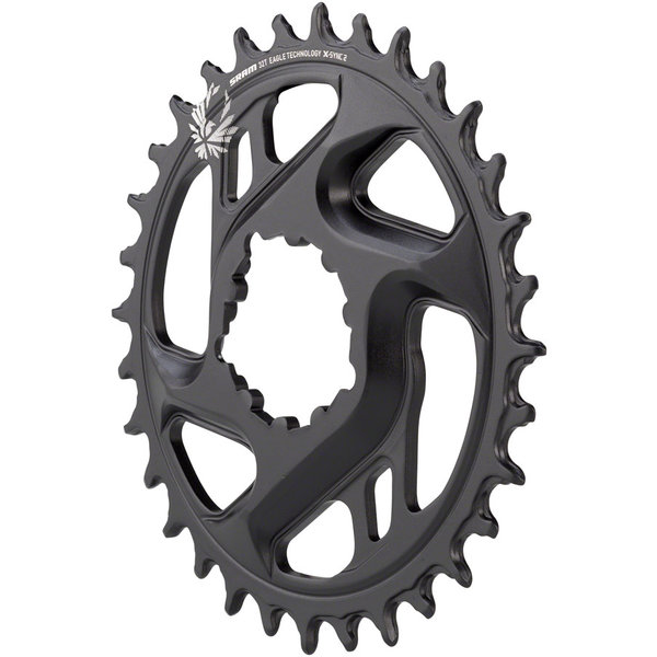 SRAM SRAM GX - X-Sync 2 Eagle - Chainring - 1x10/11/12s -32T - Cold Forged Direct Mount - 6mm Offset - Black