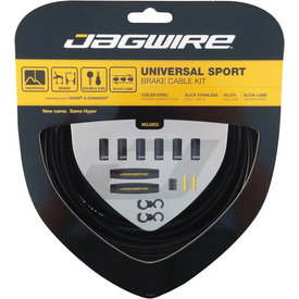 Jagwire Jagwire - Universal Sport Brake Cable Kit - Black