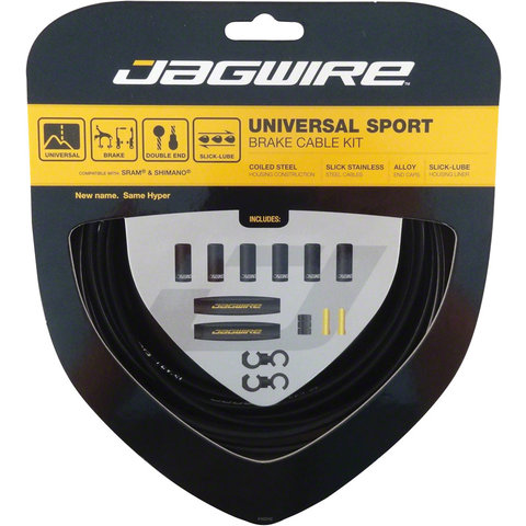 Jagwire - Universal Sport Brake Cable Kit - Black