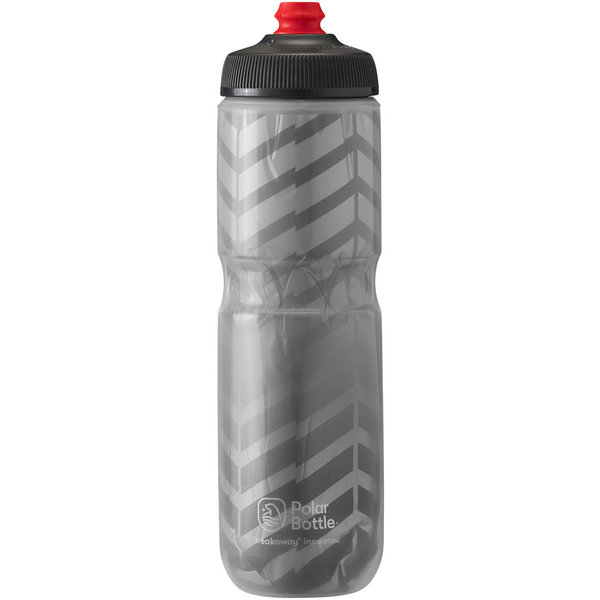 Polar Bottles Polar Bottles - Surge Cap - Insulated - Water Bottle - Bolt/Charcoal - 24oz