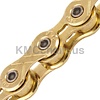 KMC BMX Bicycle Chain X101 Triple X 1/2" X 1/8" X 112L - GOLD