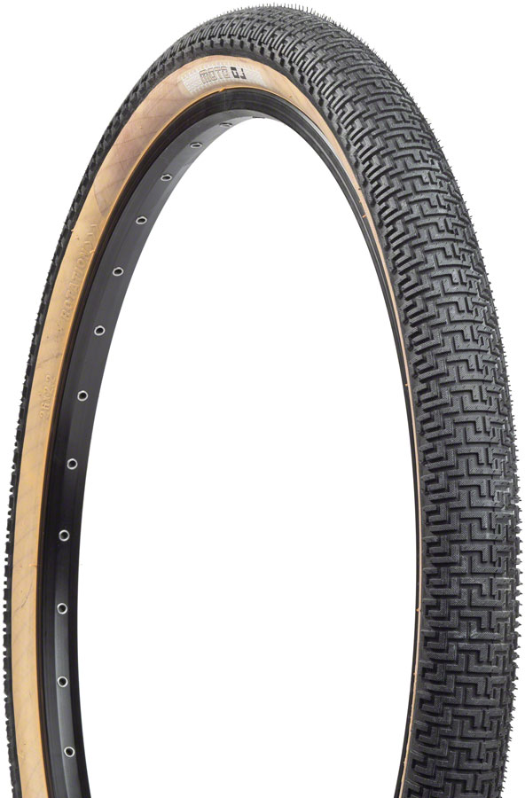 DMR Moto DJ wire bead bicycle tire from Vee 26" X 2.2" BLACK w/ TAN