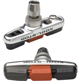 Kool Stop Kool-Stop - Cross Threaded - Brake Pads - Threaded post, Triple Compound