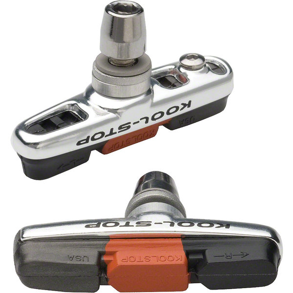 Kool Stop Kool-Stop - Cross Threaded - Brake Pad - Threaded post, Triple Compound