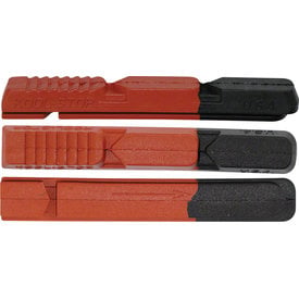 Kool Stop Kool-Stop - V-brake Type 2 Replacement Brake Pad Insert - Dual Compound