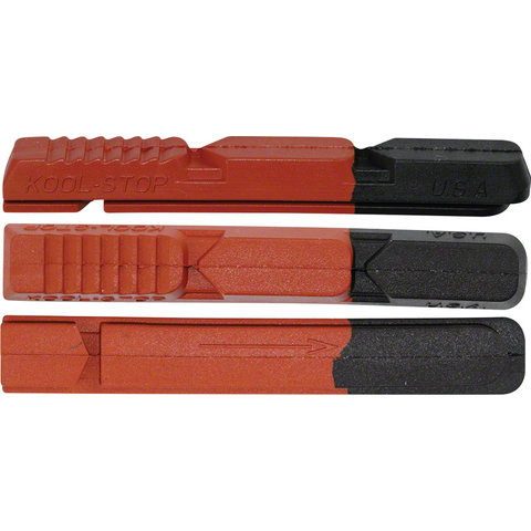 Kool-Stop - V-brake Type 2 Replacement Brake Pad Insert - Dual Compound