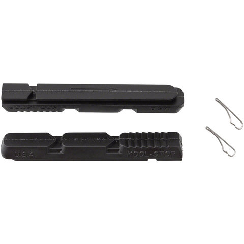Kool-Stop - V-Brake Type 2 Replacement Brake Pad Inserts - Black