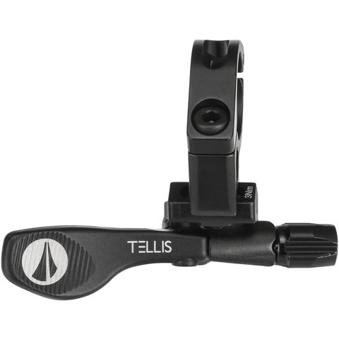 SDG - Tellis - Dropper Post Remote - Adjustable - 22.2mm Bar Clamp and Hardware - Black