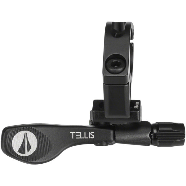 SDG SDG - Tellis - Dropper Post Remote - Adjustable - 22.2mm Bar Clamp and Hardware - Black