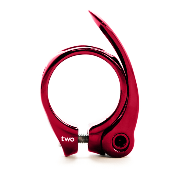 BOX Box - Two - Seatpost Clamp - 31.8mm - Quick Release - Red