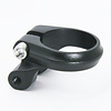 ULTRACYCLE,RACK MOUNT SEATPOST CLAMP,UC SEAT CLMP w/RACK MNT,28.6,ALLOY,BLK,w/THREADED EYELETS