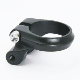  Ultracycle - Seatpost Clamp w/ Rack Mount - 28.6mm - Bolt On - Black