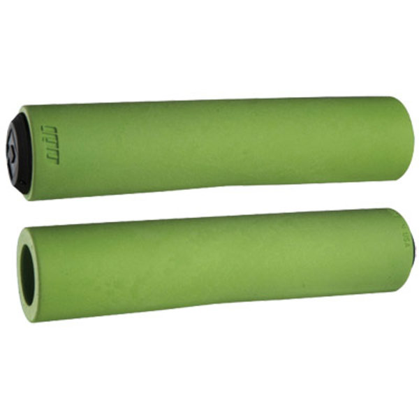 ODI ODI F-1 Float foam BMX or MTB bicycle flangeless grips - GREEN