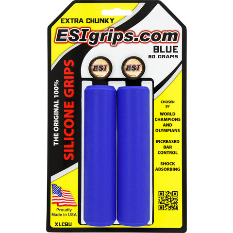 ESI Extra Chunky Silicone Grips - Blue