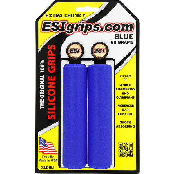ESI ESI Extra Chunky Silicone Grips - Blue