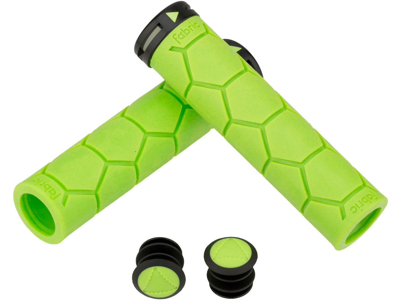 Fabric Fabric - Lock-On Silicone Grips - Green