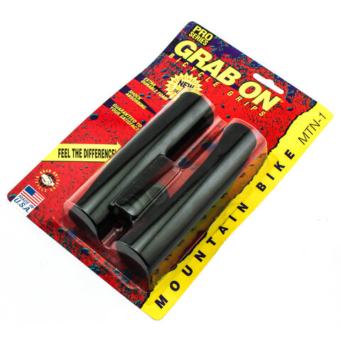 Grab On - Mountain Bike Foam Grips (MTN-1) - Black