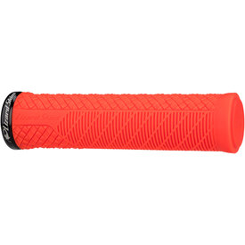 Lizard Skins Lizard Skins - Charger Evo - Grips - Single Clamp Lock-On - Fire Red