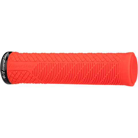 Lizard Skins - Charger Evo - Grips - Single Clamp Lock-On - Fire Red