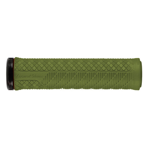 Lizard Skins - Charger Evo - Grips - Single Clamp Lock-On - Olive Green