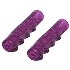 Low Rider Bicycle Grips (7/8") - Purple/Sparkle