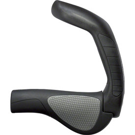 Ergon Ergon - GP5 - Ergonomic Grips - Lock-On - Large - Black/Gray