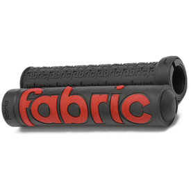 Fabric Fabric - XL - Grips - Single Clamp Lock-On - Black/Red